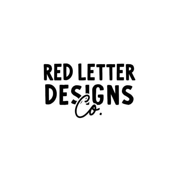 Red Letter Designs Co. logo