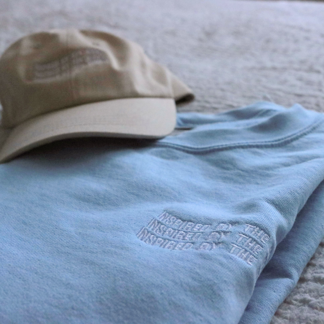 Inspired By The Word Christian Embroidered Crewneck
