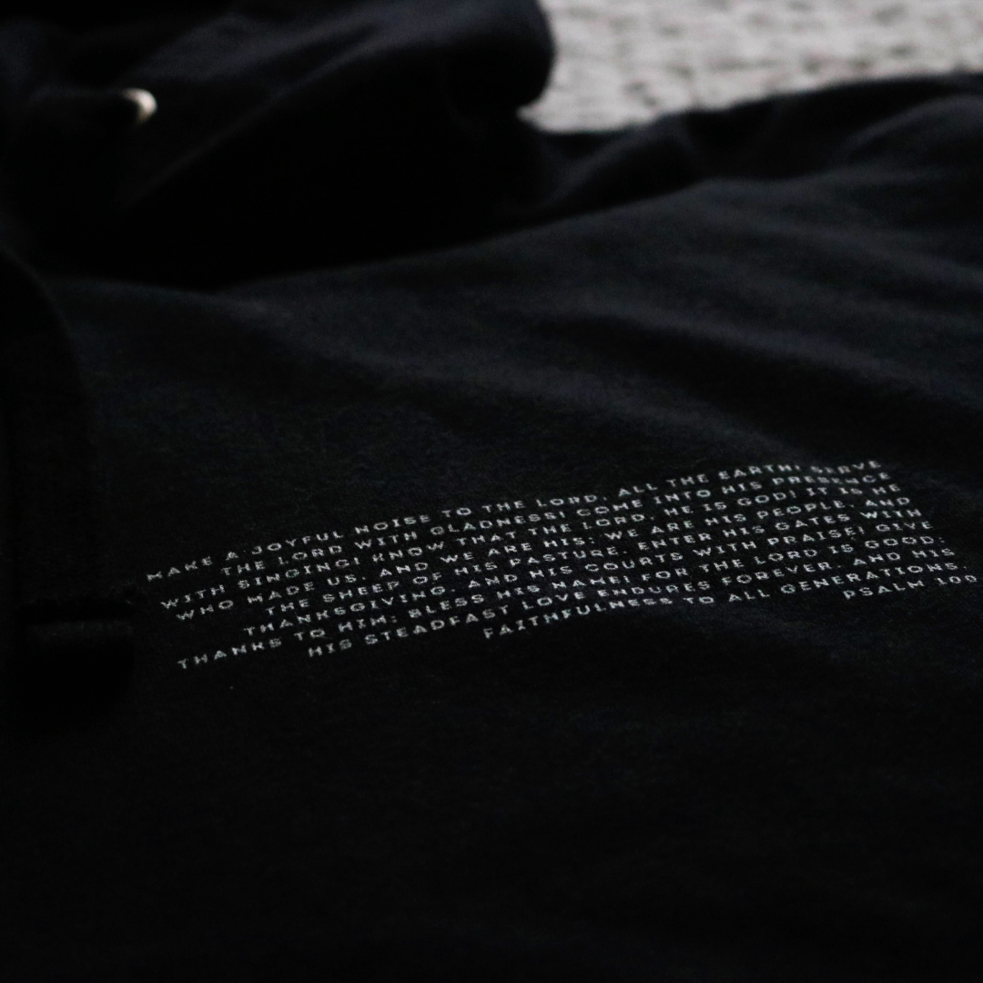 Psalm 100 Christian Hoodie