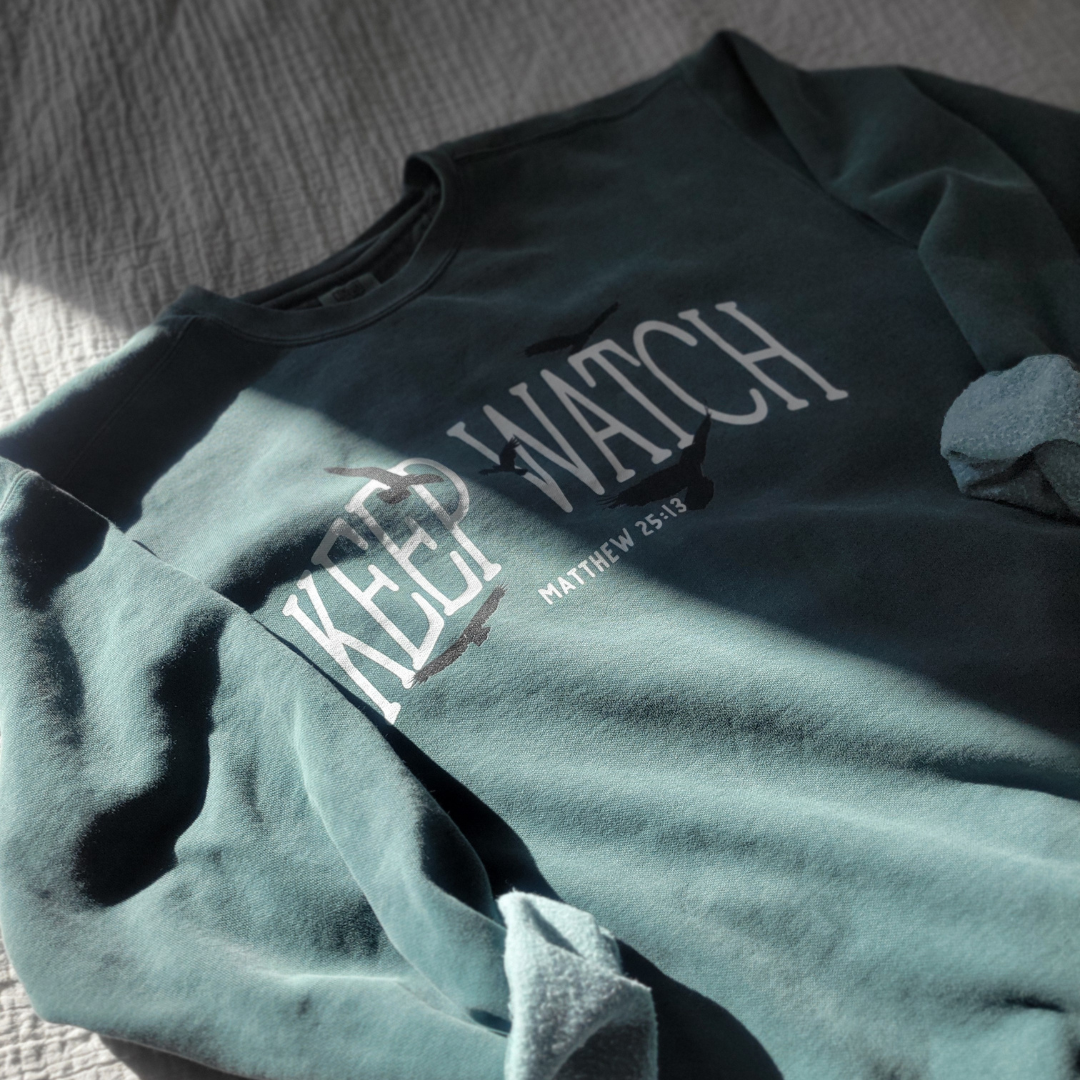 Keep Watch Comfort Colors Crewneck