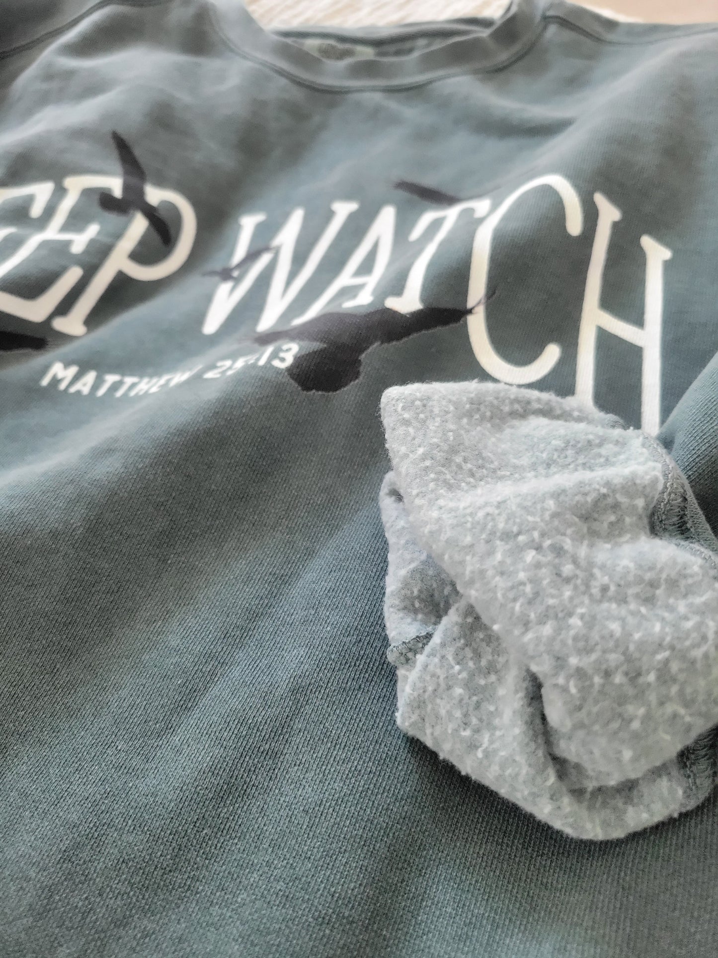 Keep Watch Comfort Colors Crewneck