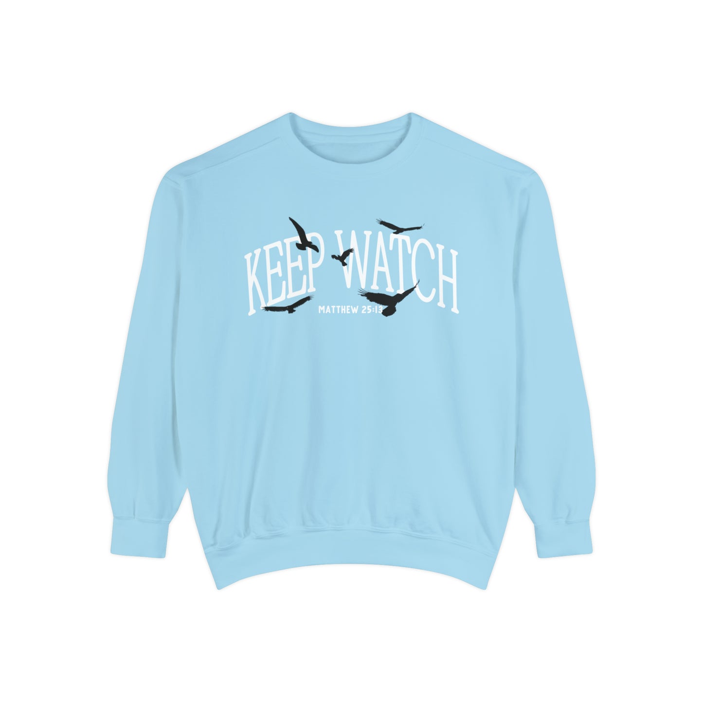 Keep Watch Comfort Colors Crewneck