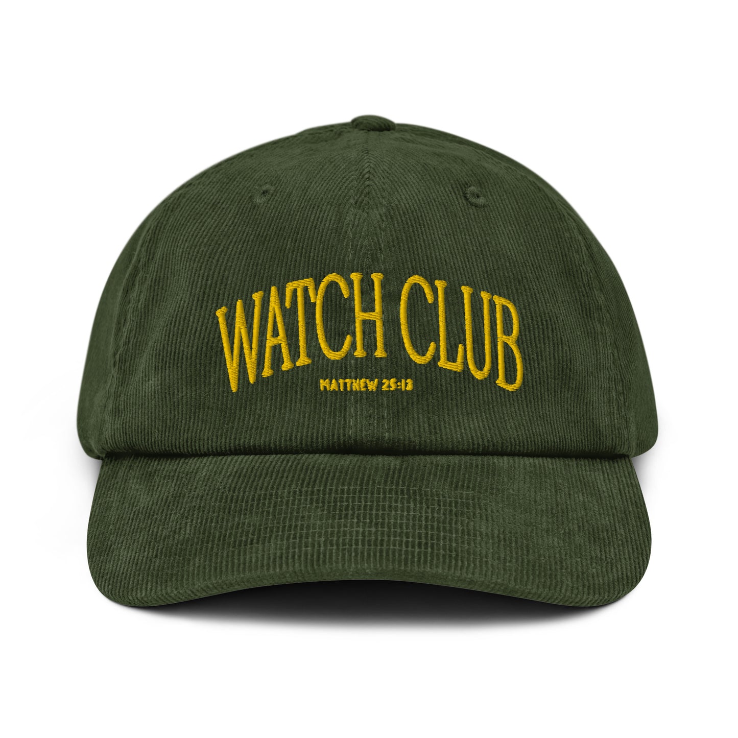 Watch Club Christian Corduroy Hat