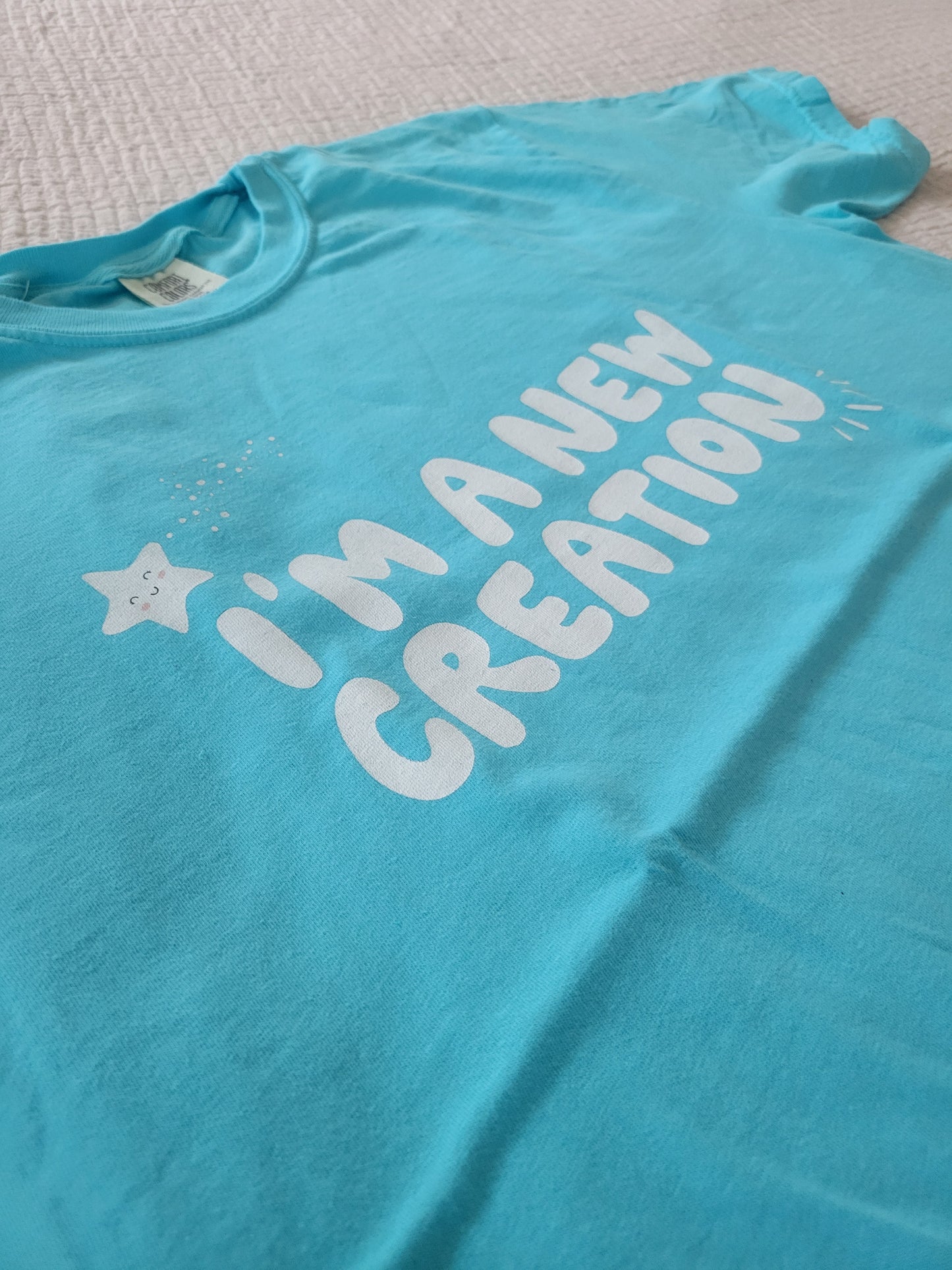 New Creation Comfort Colors Christian Shirt