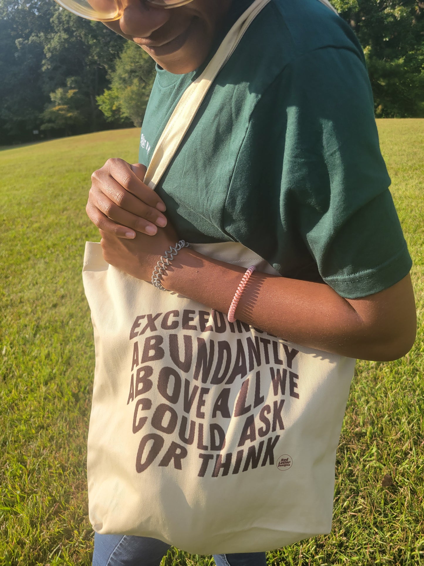 Above All You Can Ask Or Think Tote Bag