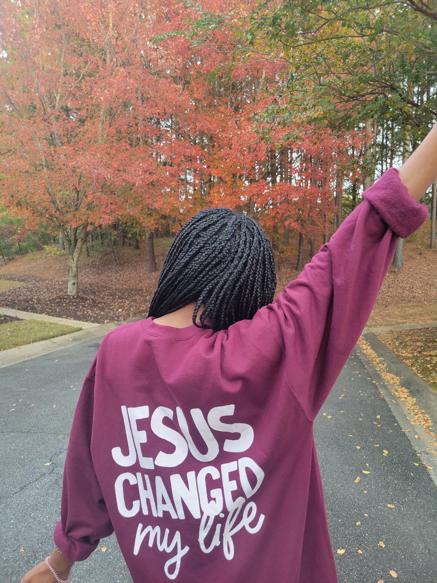 Jesus Changed My Life Sweatshirt