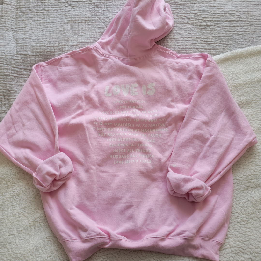 Love Is Christian Hoodie