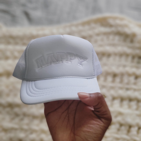 Happy Christian Trucker Hat