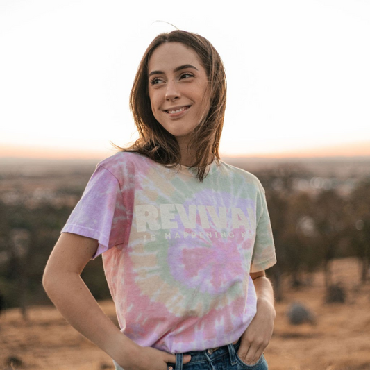 Revival is Happening Now Tie Dye Shirt