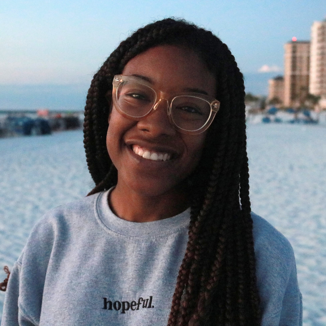 Hopeful Embroidered Christian Sweatshirt