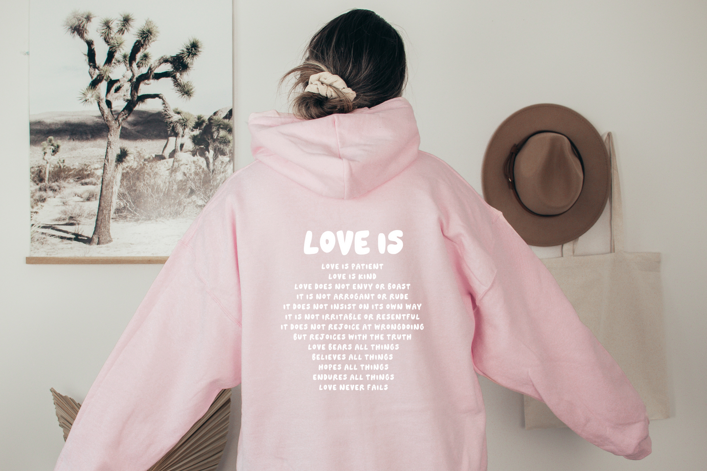 Love Is Christian Hoodie