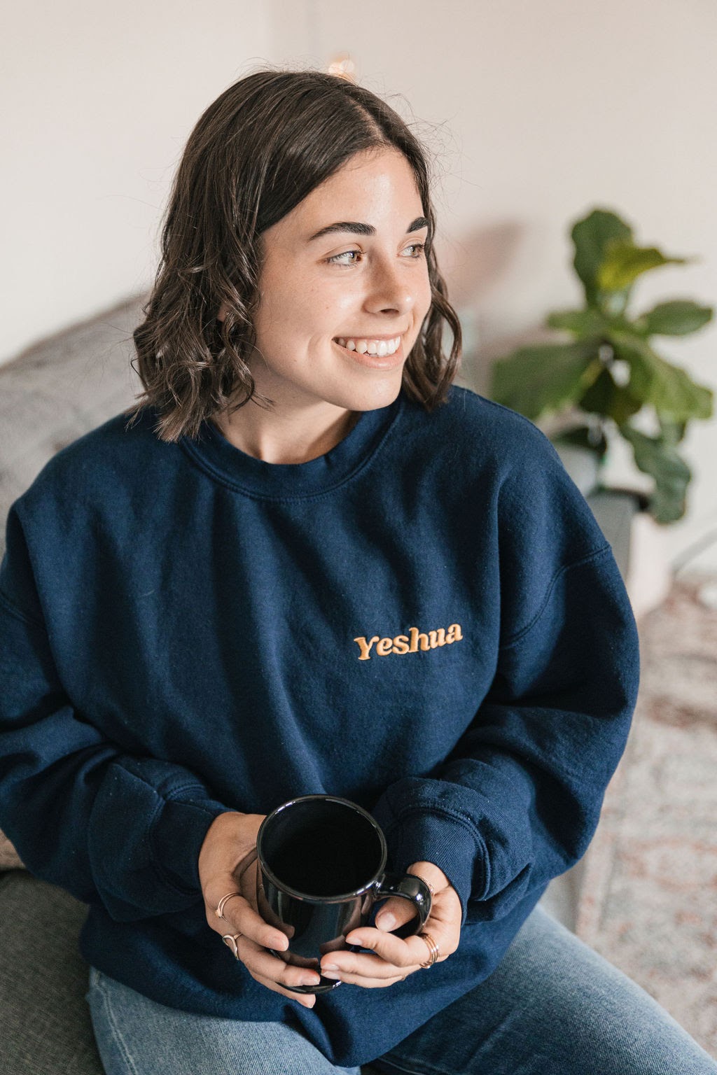 Yeshua Embroided Crewneck