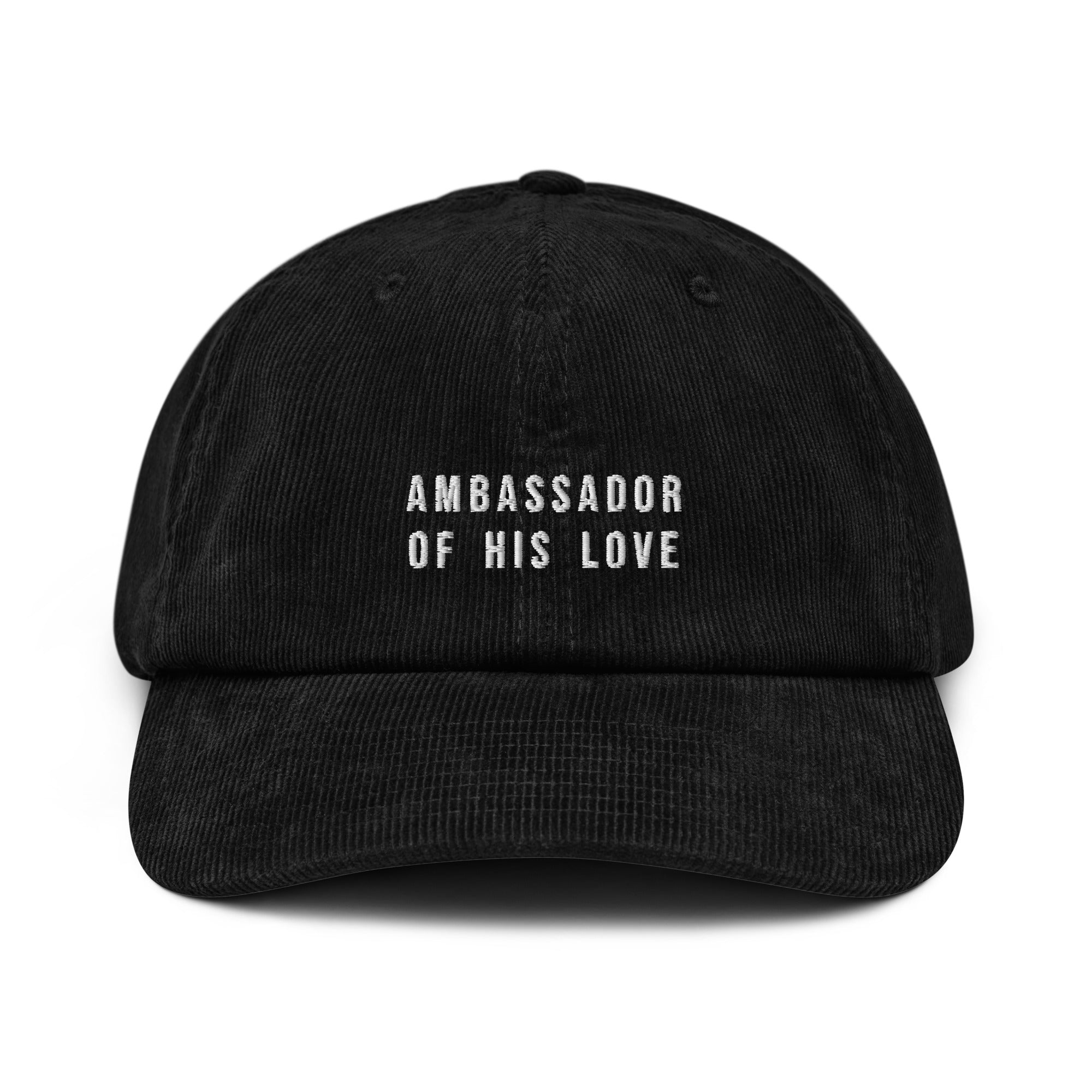 Ambassador Of His Love Corduroy Hat – Red Letter Designs Co.