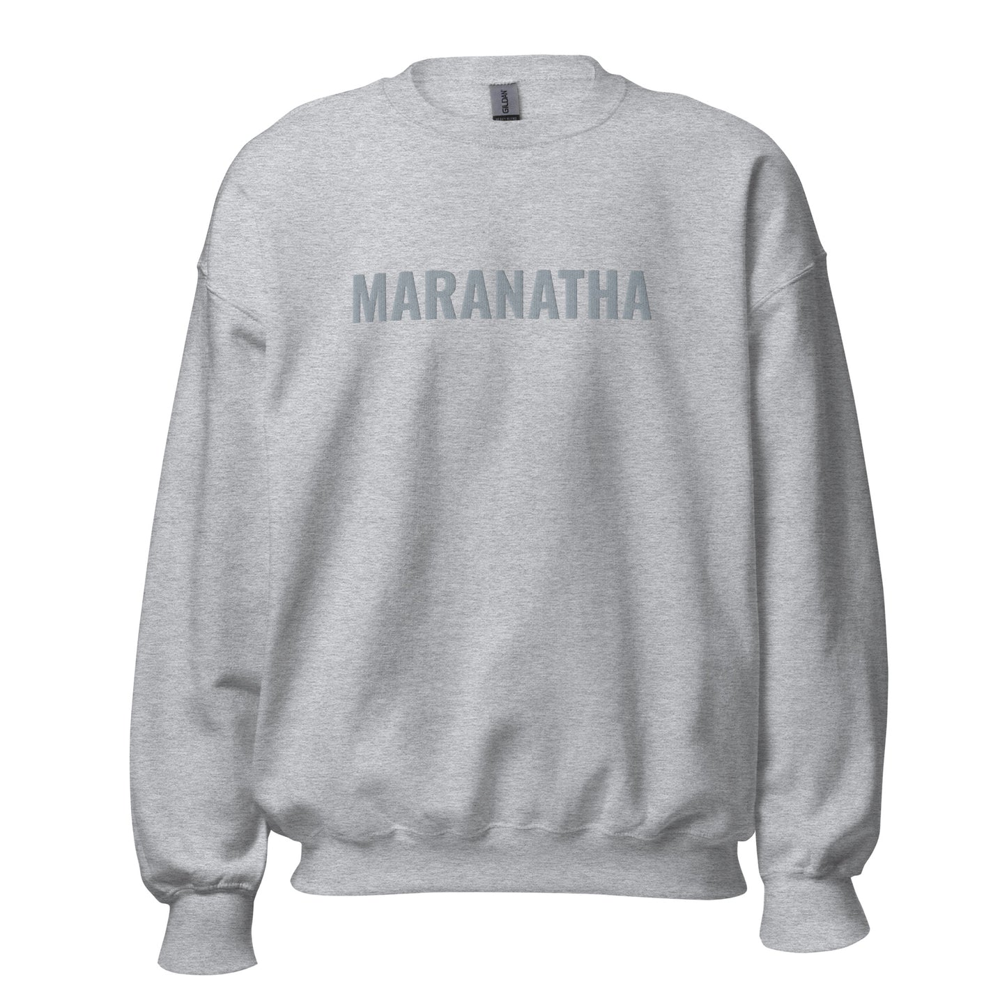 Maranatha Christian Embroidered Crewneck