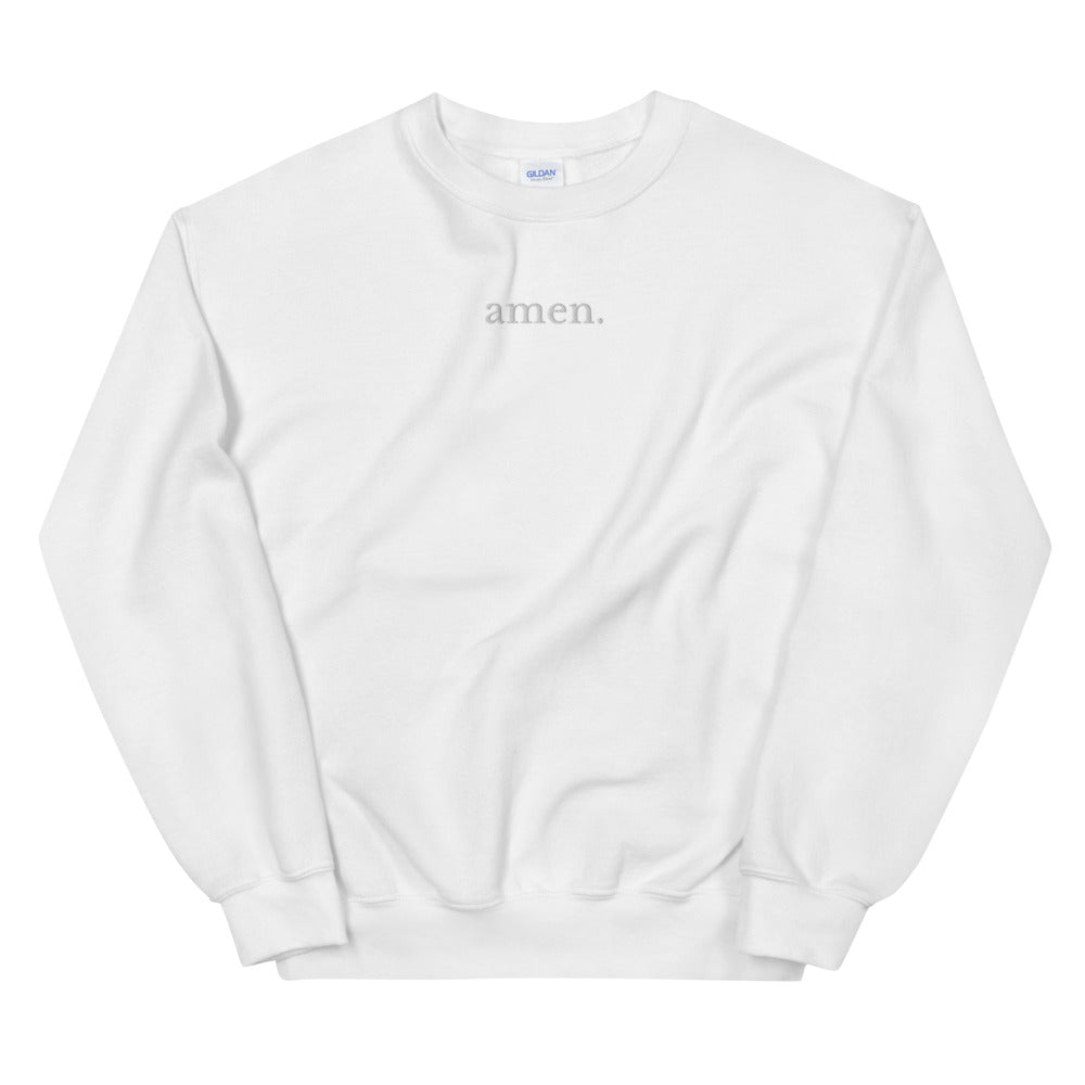 Amen Embroidered Sweatshirt