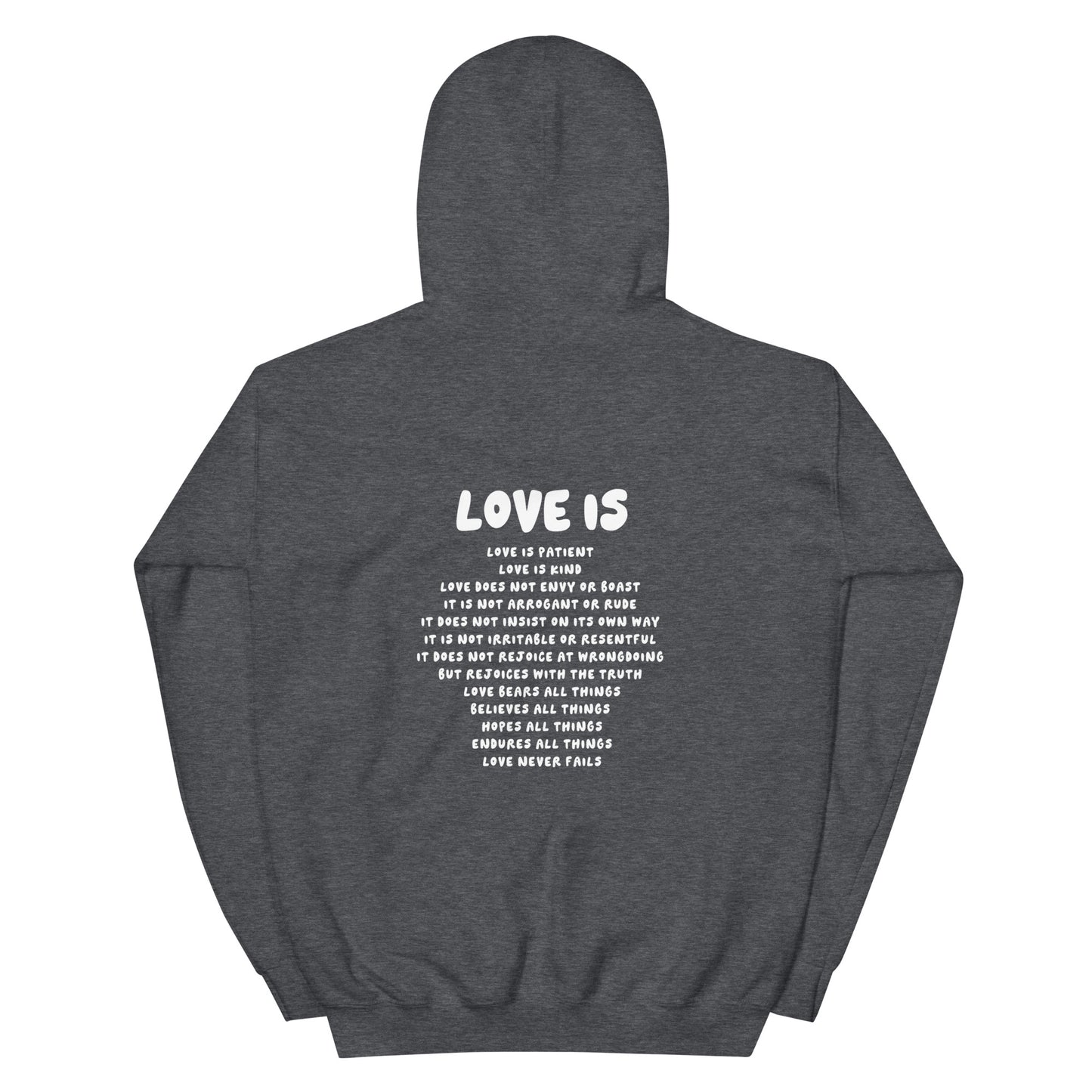 Love Is Christian Hoodie