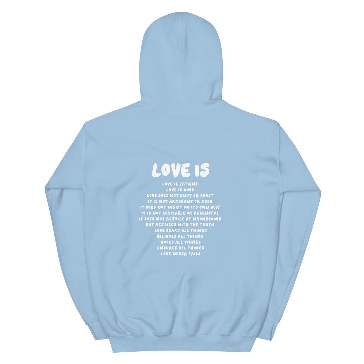 Love Is Christian Hoodie