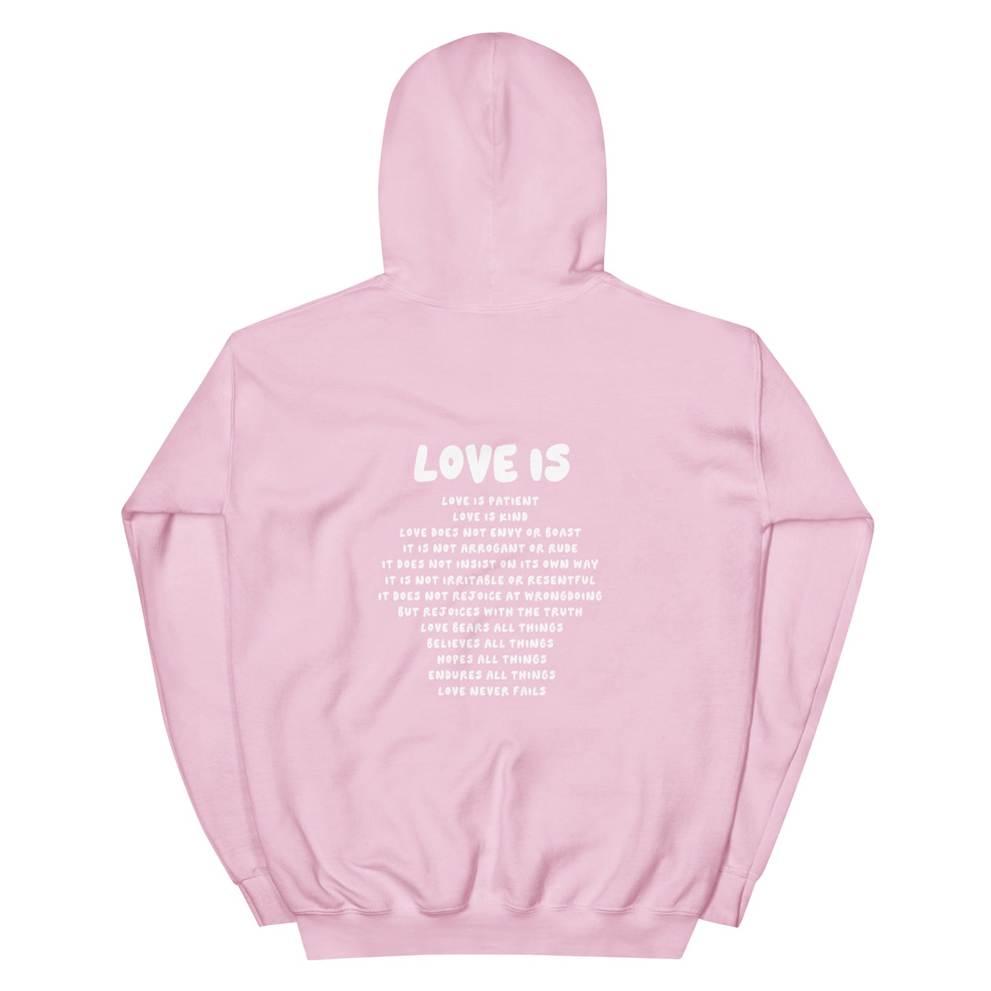 Love Is Christian Hoodie